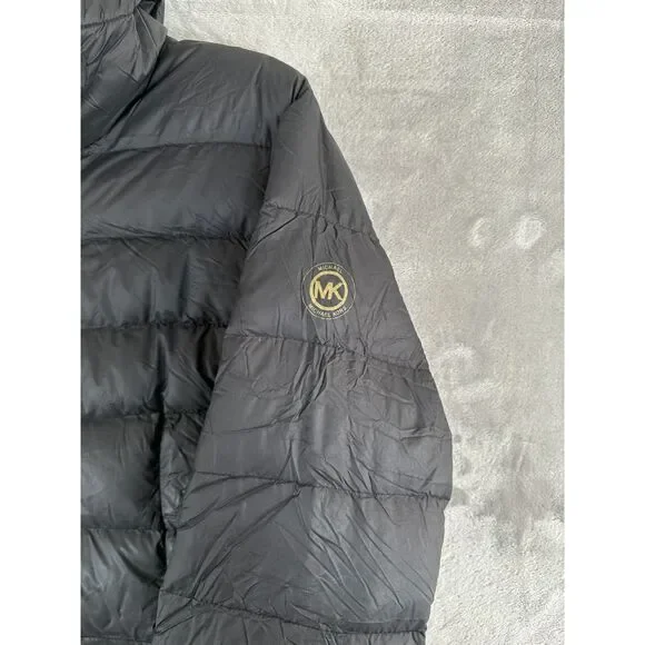 Michael Kors Light Puffer Packable Down Filled Jacket Women Size XL - Picture 2 of 8